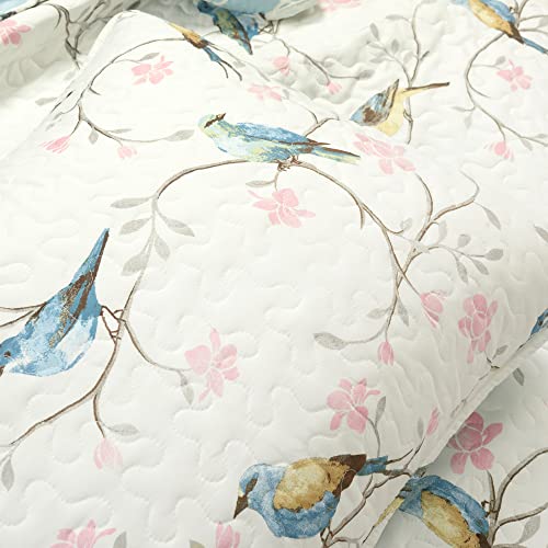 Oversized 3 Piece Reversible Quilt Set, Full/Queen J988