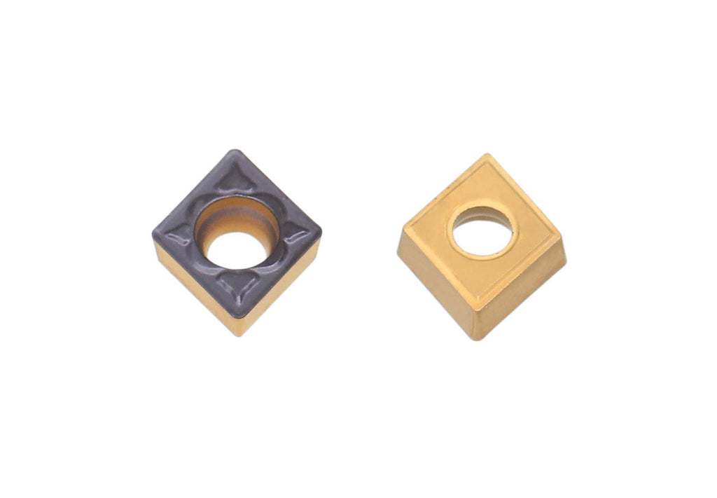 2 Pc of Each Kind of Carbide Inserts, CVD Coated and Tin Coated, Total 10 Pieces G1168