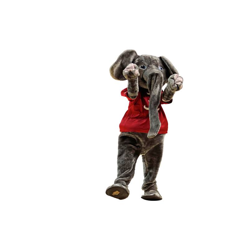NCAA Alabama Big Al Mascot Wall Decal E777