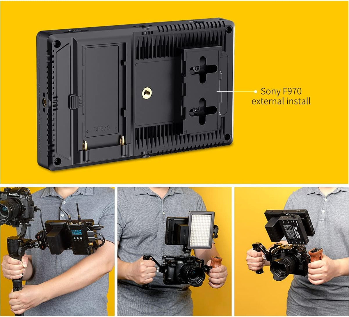 7 Inch Touch Screen Camera Field Monitor X913