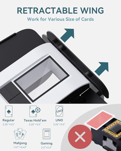 Automatic Card Shuffler for 1-2 Decks B596736