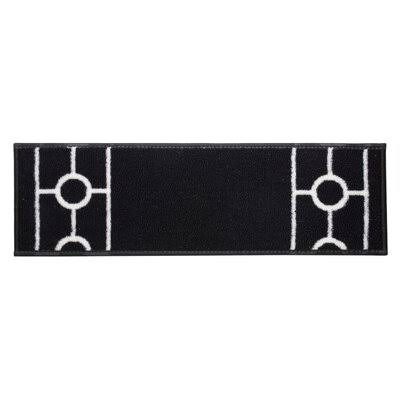 Black Stair Tread Rectangle F8284