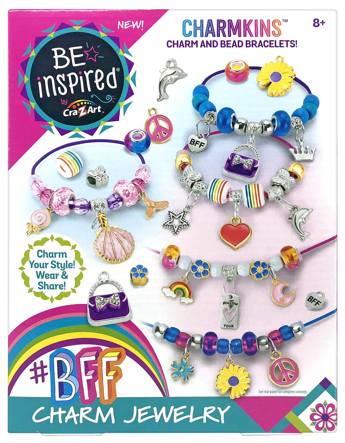 Multicolor Charm Jewelry Craft Kit Y3631