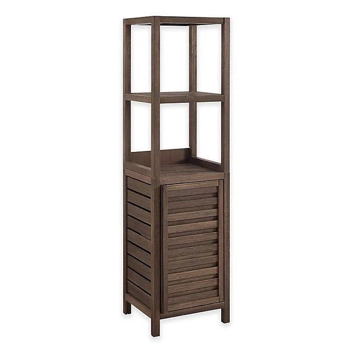 Bamboo Tower Cabinet in Mocha I920352