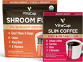 Mushroom Coffee Alternative Packets 24ct with Cacao Cinnamon Chaga Lions Mane Maca U24185