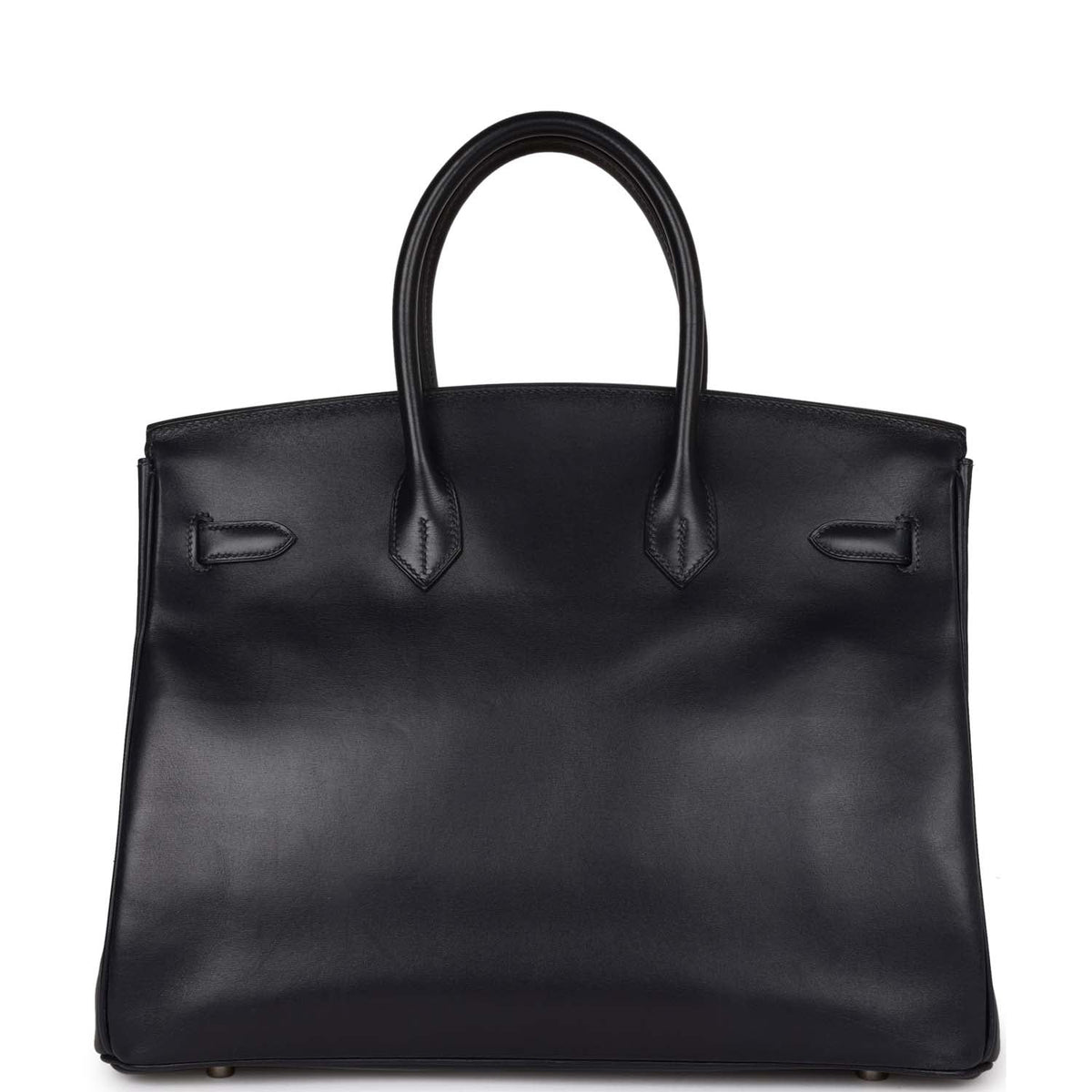 Vintage Box Leather Handbag N9403