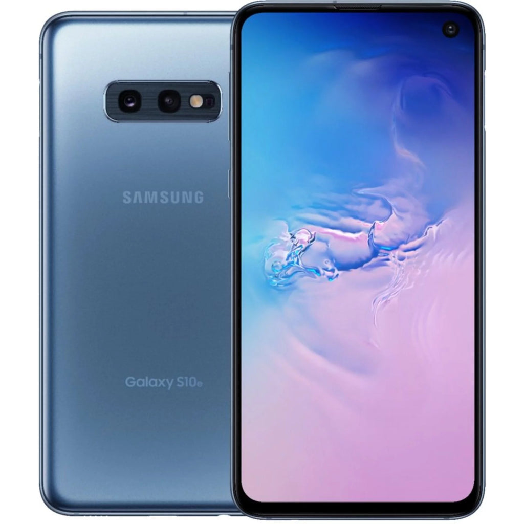 Restored Samsung Galaxy S10E 128GB Unlocked Android Phone Prism Blue S163259