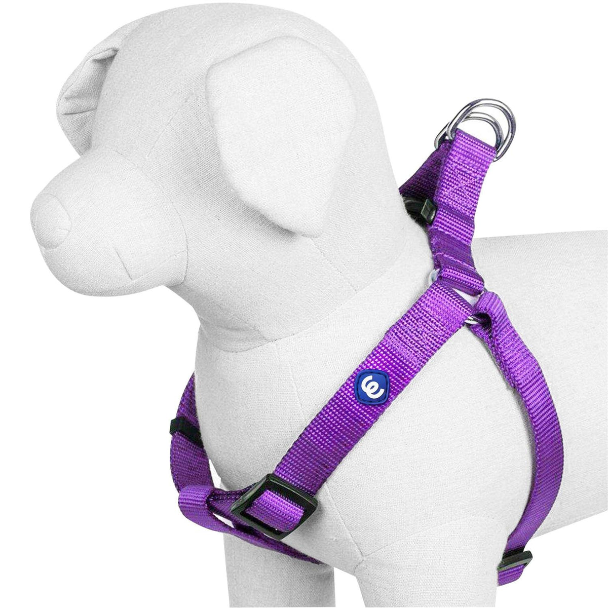 Classic Solid Nylon Step-In Dog Harness Y3230
