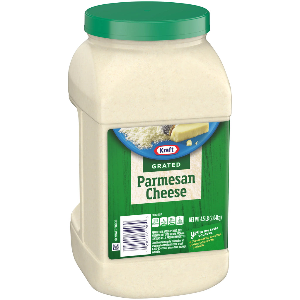 4.5 lb Parmesan Grated Cheese B641115