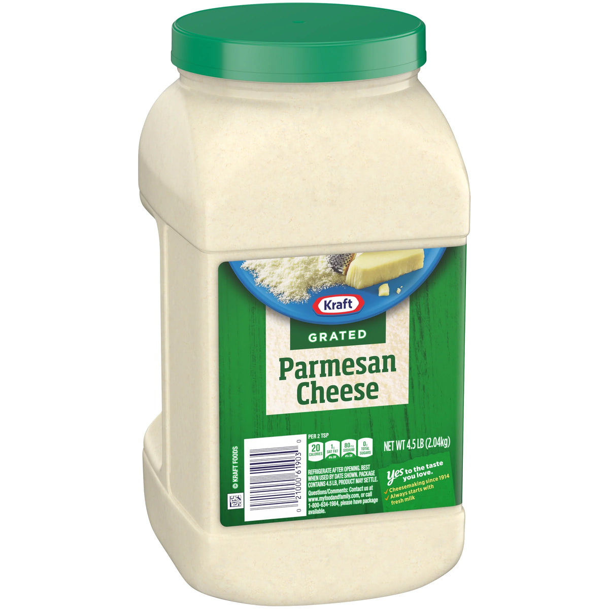 4.5 lb Parmesan Grated Cheese B641115