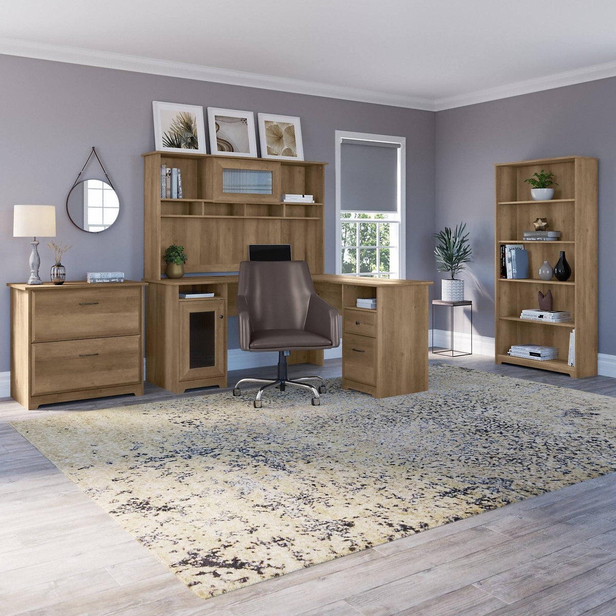 Tall 5 Shelf Bookcase F27073