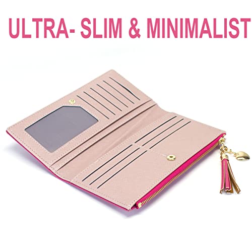 Long Slim Zip Card Holder Wallet R976849