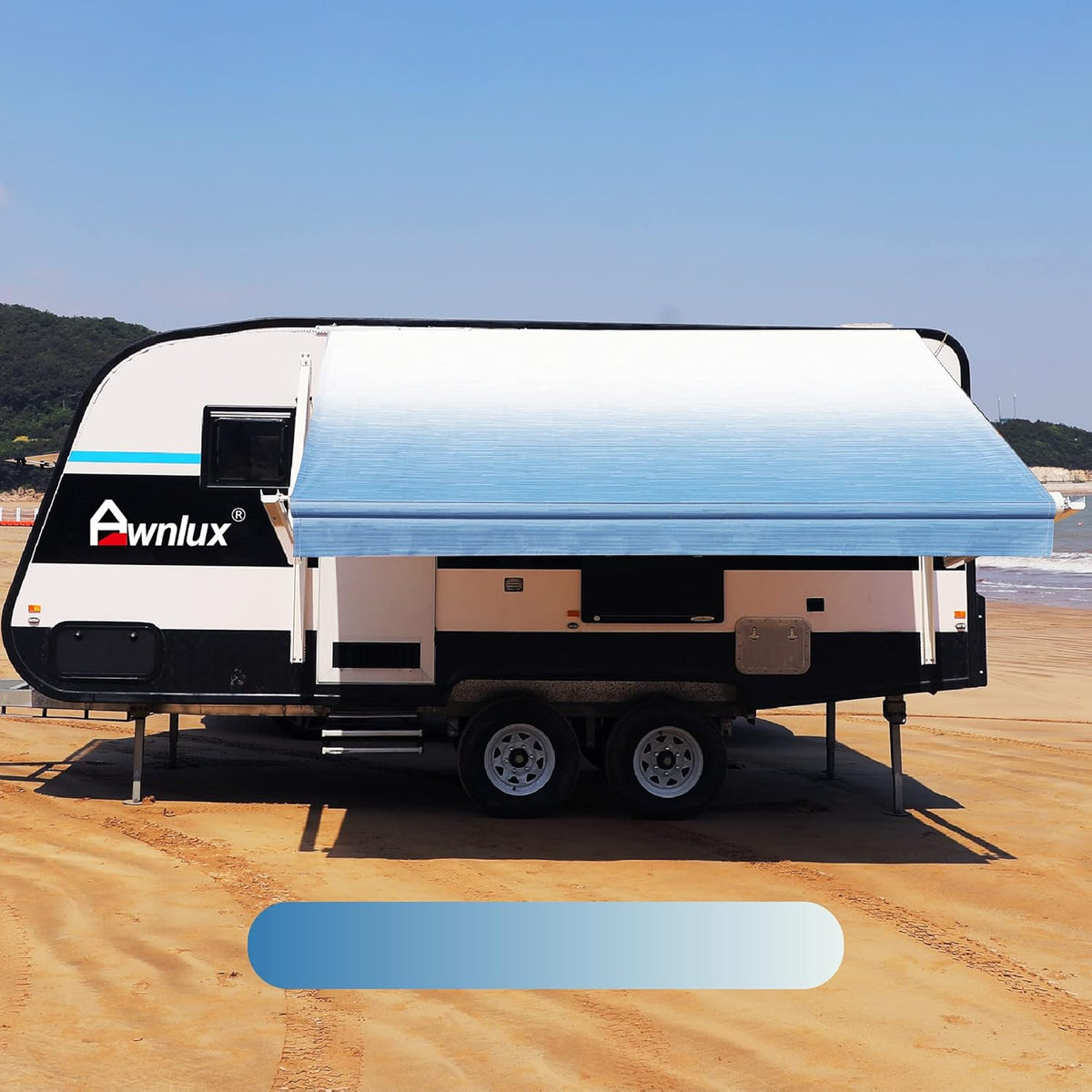 Ocean Blue RV Awning Fabric Replacement J1661