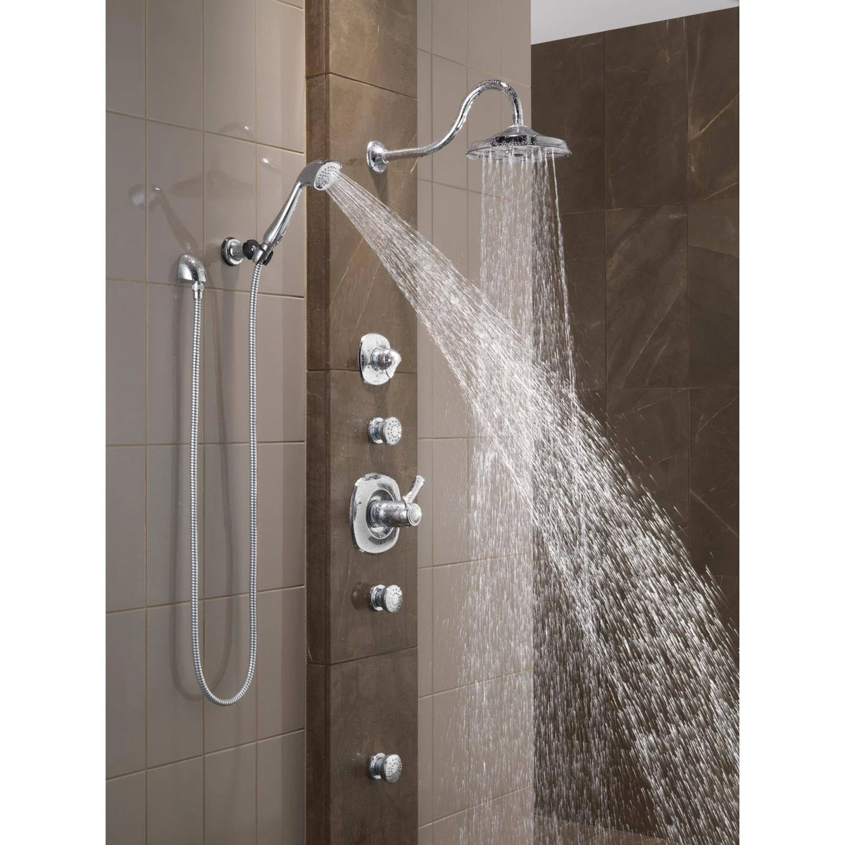 Chrome Raincan Shower Head R881173