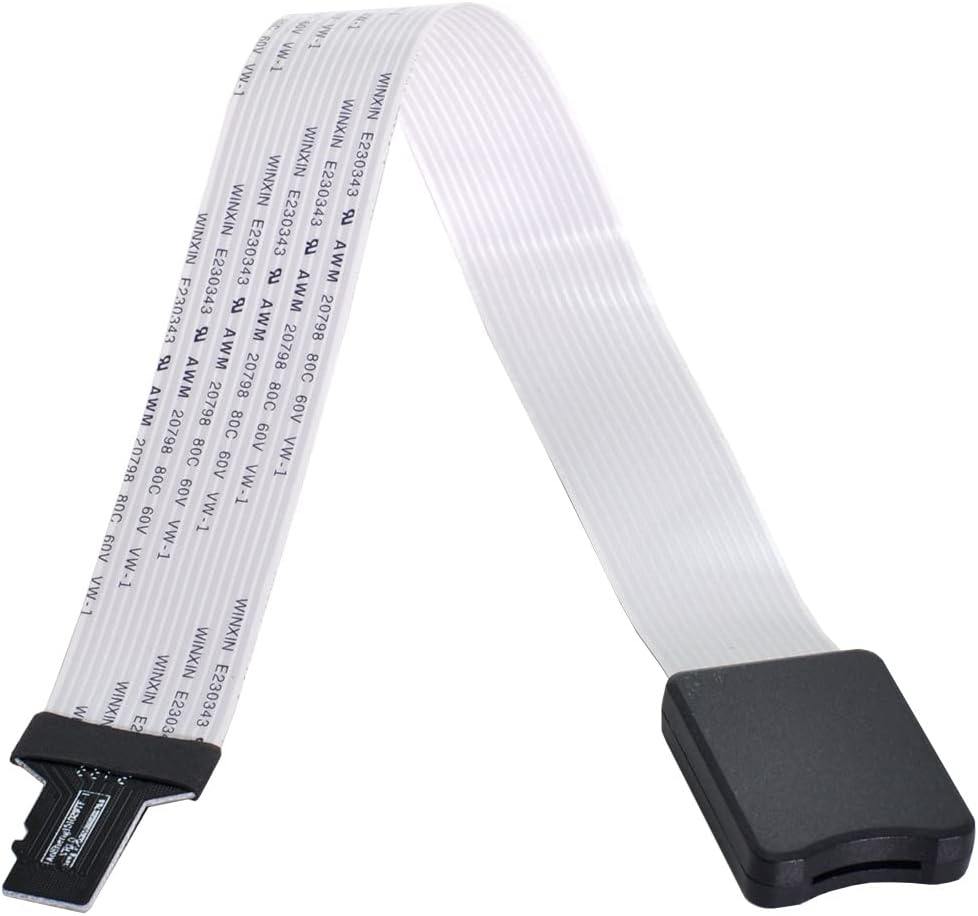 Micro-SD TF Memory Card Male to SD Female Extension Cable 25cm X879