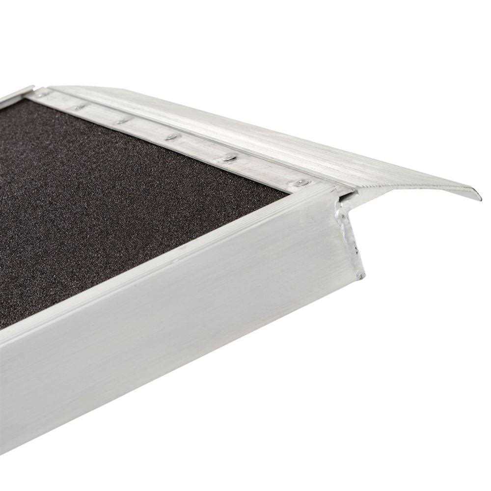8 ft. Lightweight Extra Wide Folding Aluminum Pet Ramp V7956