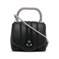 Pre-Owned Calf Leather Blue Convertible Crossbody Bag K7008