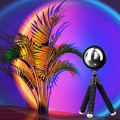 Multicolor LED Projection Sunset Lamp with Remote L309