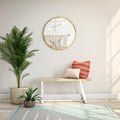 White Entryway Bench O543