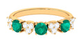 14K Yellow Gold Emerald Ring C314344