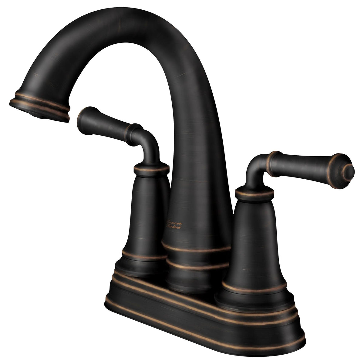 Polished Nickel Centerset Bathroom Faucet with Pop-Up Drain P99095