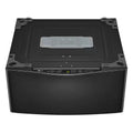 29 in. 1.0 cu. ft. Laundry Pedestal Washer in Black Steel W16203
