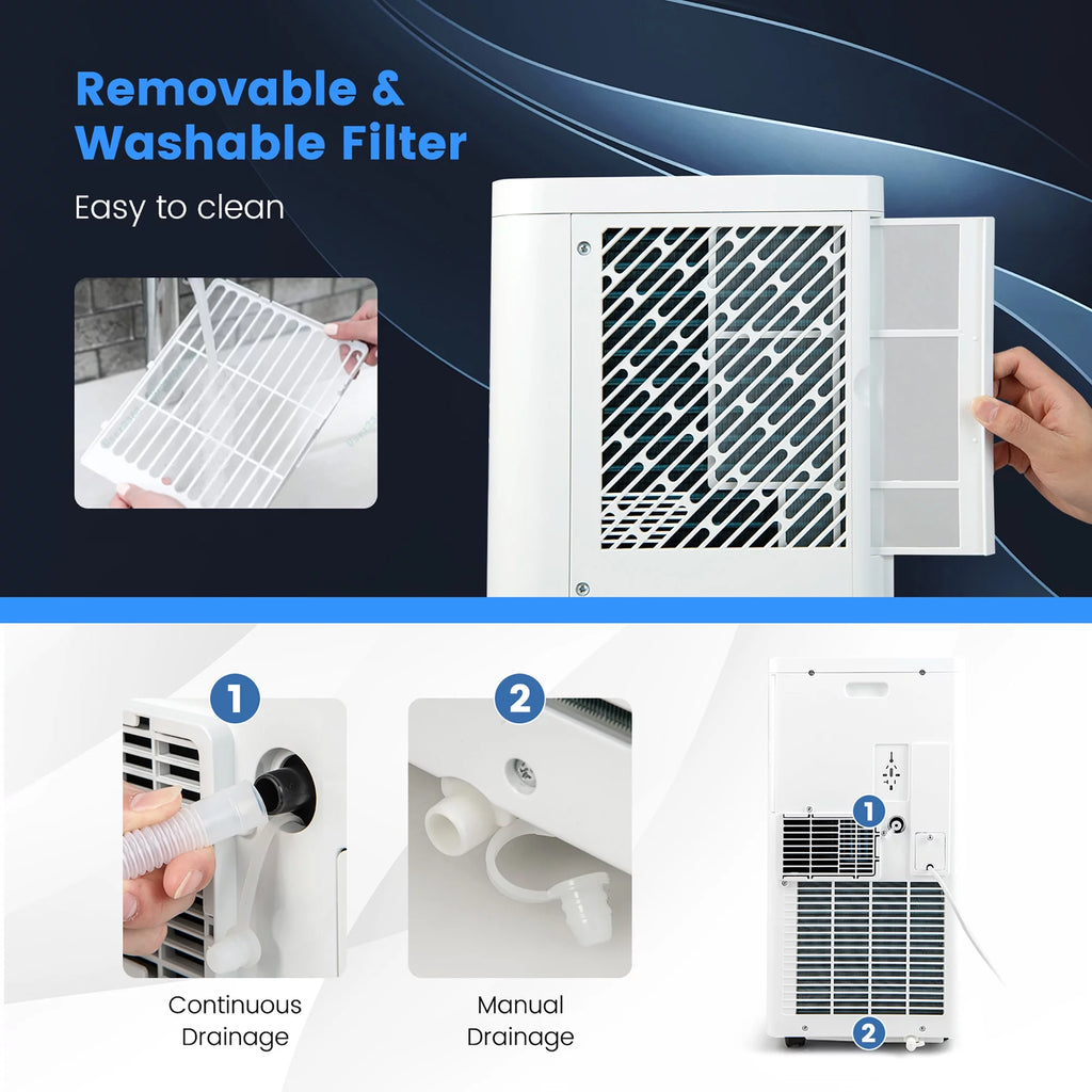 6000 BTU Portable Air Conditioner 3-in-1 M2103
