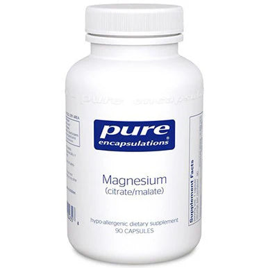 Magnesium (citrate/malate) 90 Capsules F3764