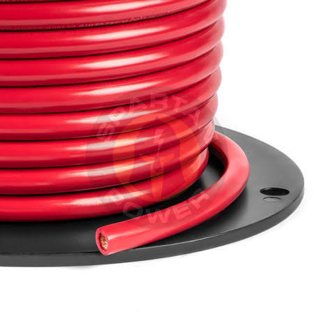 2/0 AWG 50 ft Red Battery Cable with Reel Y3999