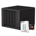 4-Bay NAS Enclosure Server, AMD Ryzen R1600 Dual-Core 3.1 GHz, 16GB DDR4 RAM E266