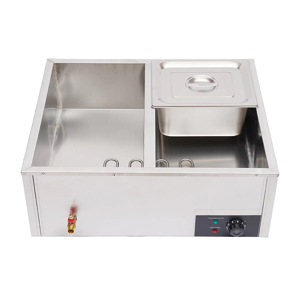 850W 4-Pan Commercial Food Warmer I91646