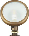 Cast Brass 12V Round Wall Wash (Bronze) O213647
