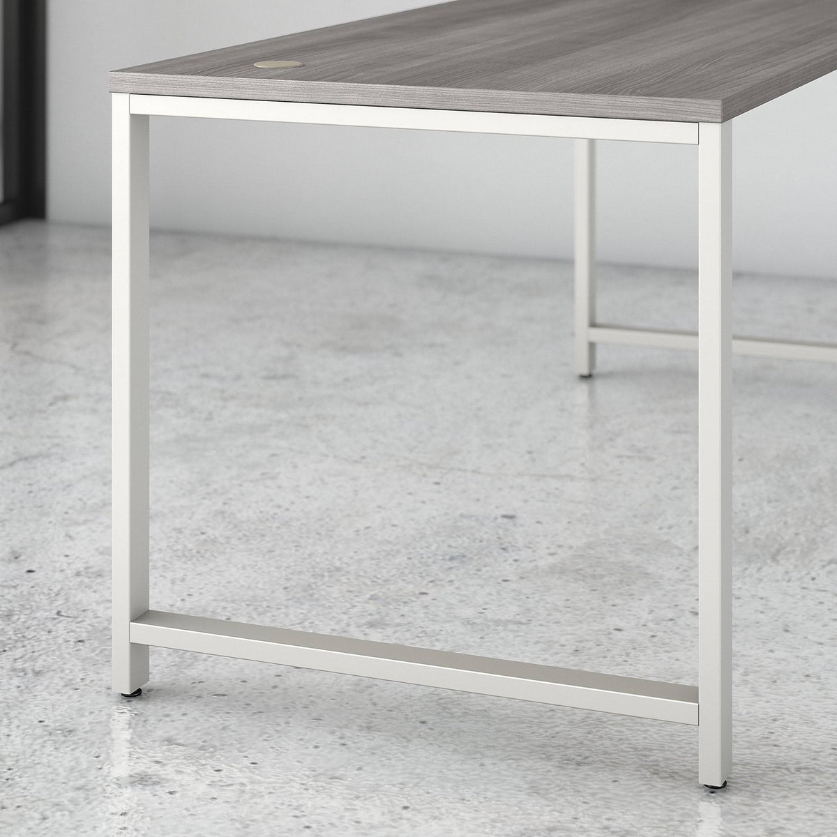 60W x 30D Table Desk with 3 Drawer Mobile File Cabinet H68825