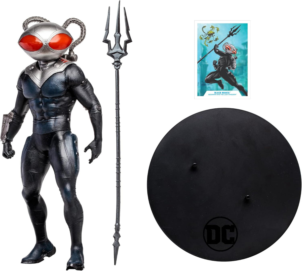 12" Black Manta Statue X83084