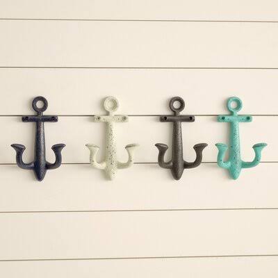 4 Piece Metal Wall Hook Set X42836