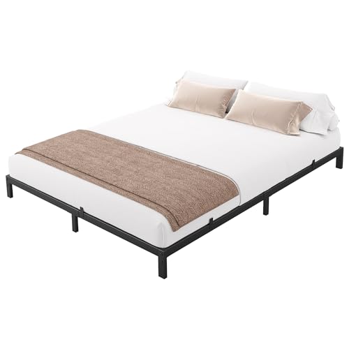 Black Full Metal Platform Bed Frame Z19207