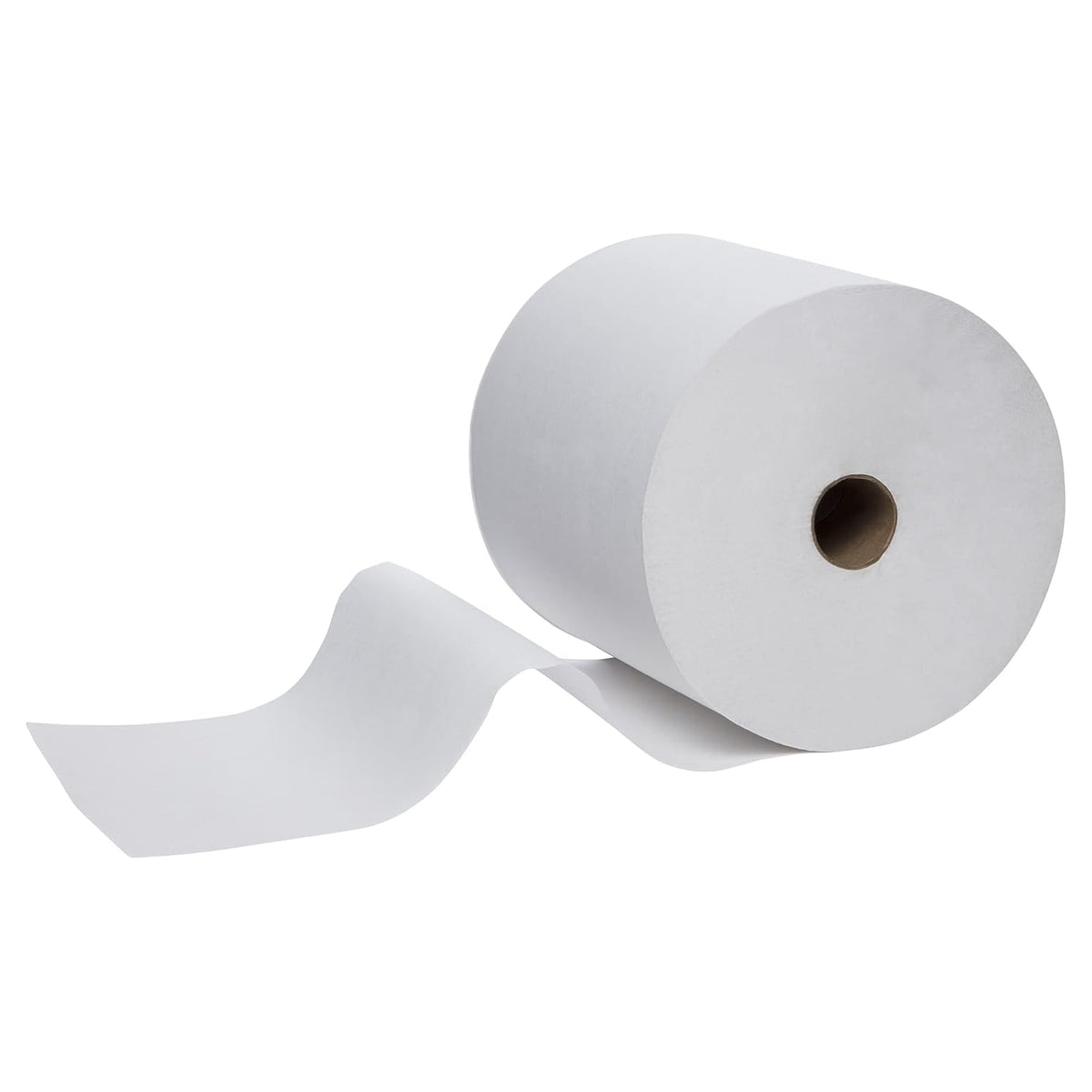 White Hard Roll Paper Towels, 6 Rolls S517
