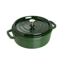 Black Matte Cast Iron Round Dutch Oven 7 qt. M687973