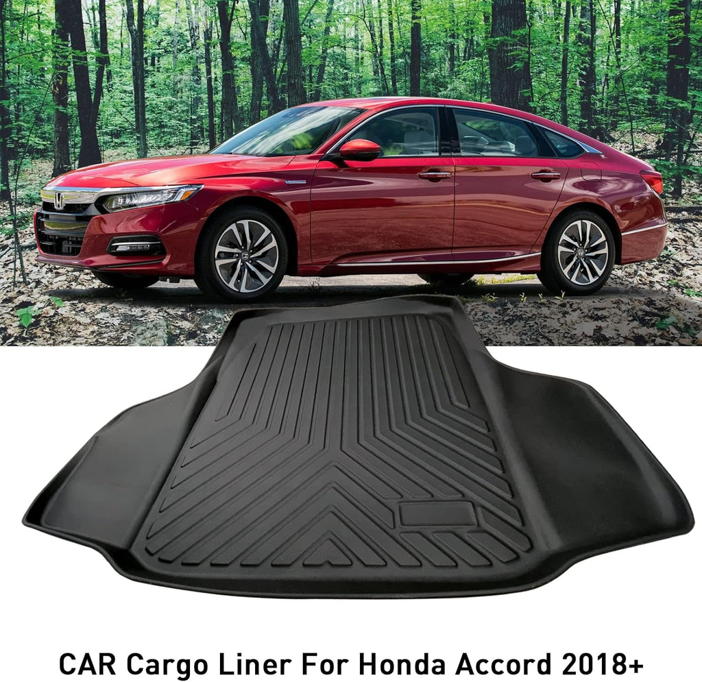 Black TPV Rear Trunk Cargo Mat H1904