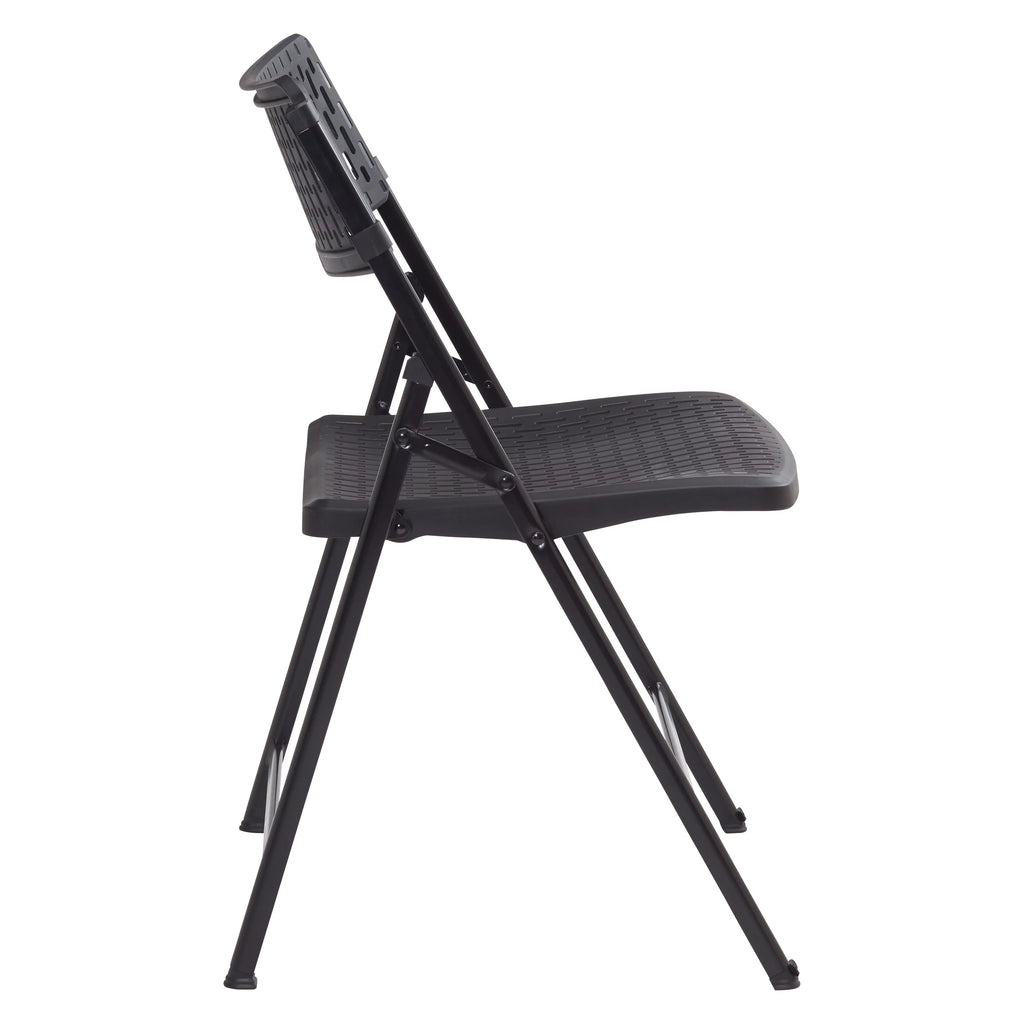 Black Polypropylene Folding Chair B476951