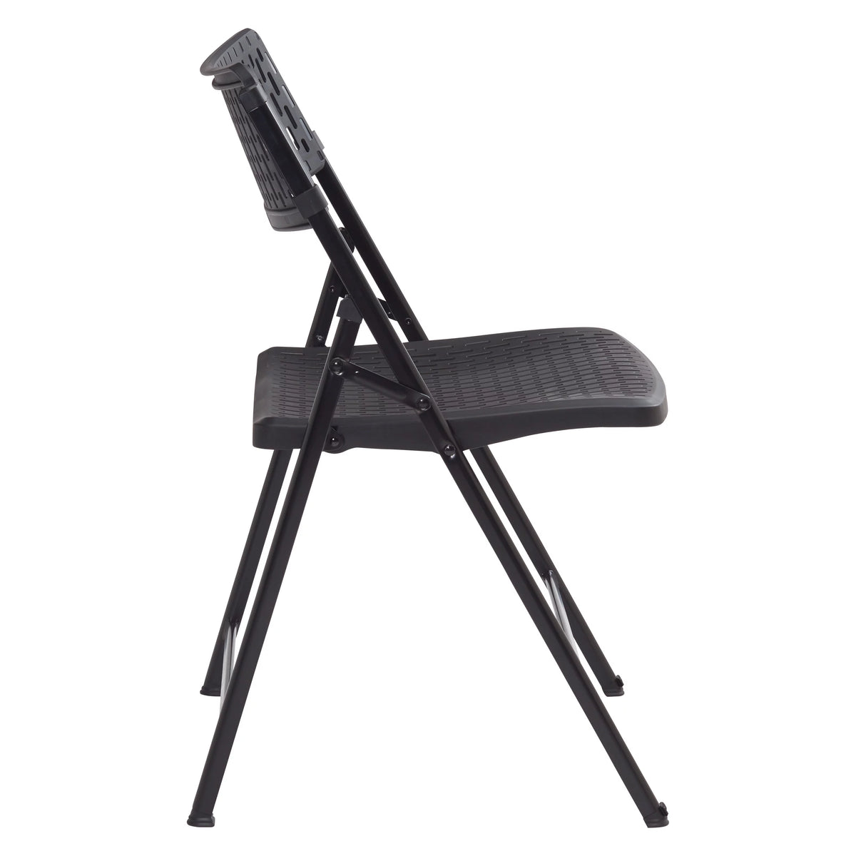 Black Polypropylene Folding Chair B476951
