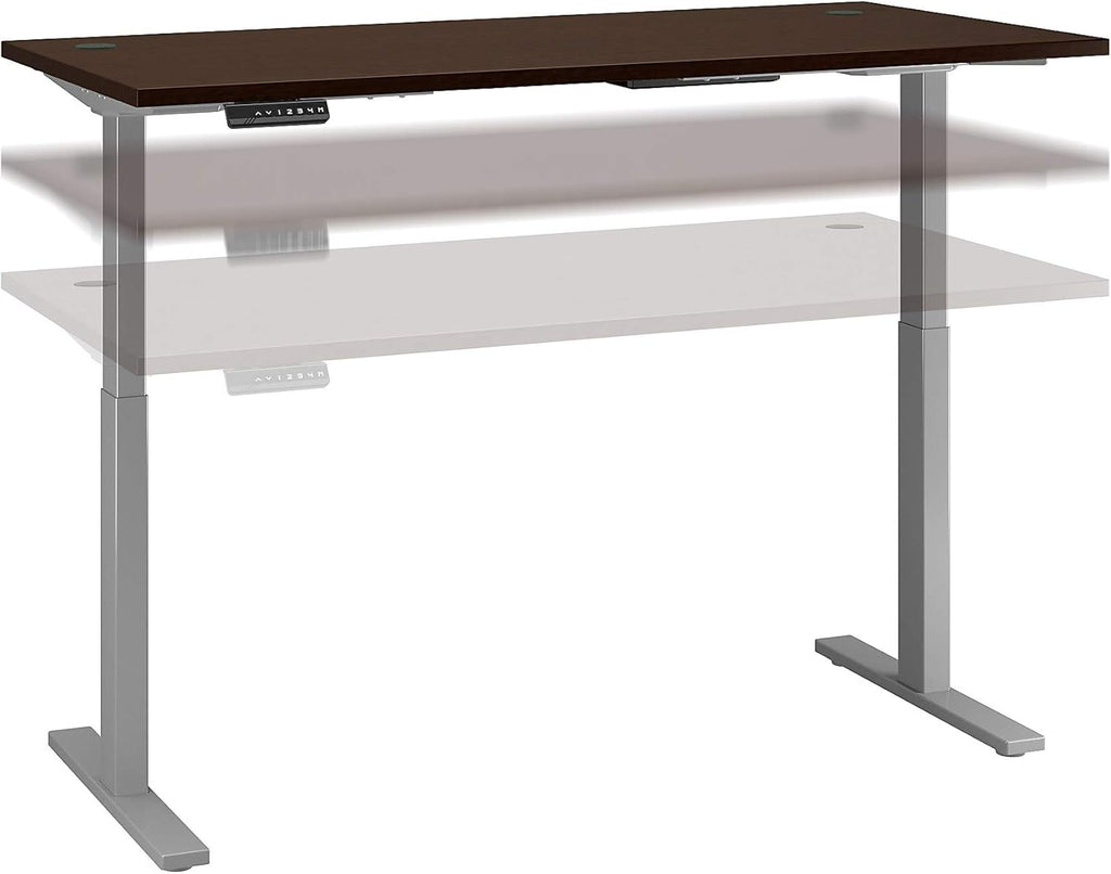 White Height Adjustable Standing Desk U246015