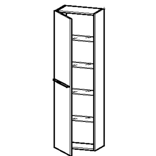 Natural Walnut Tall Cabinet H46363