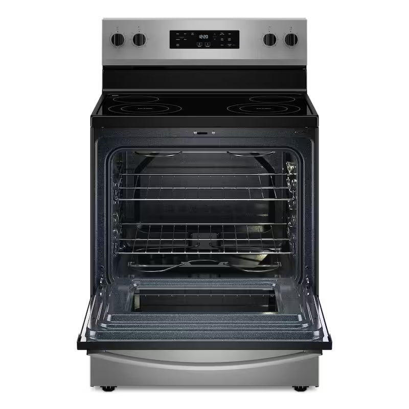 4 Element Freestanding Electric Range in Stainless Steel W8377
