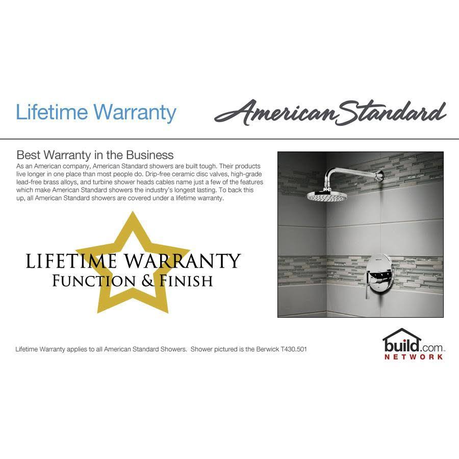 Chrome Bath Shower Trim Kit U137411