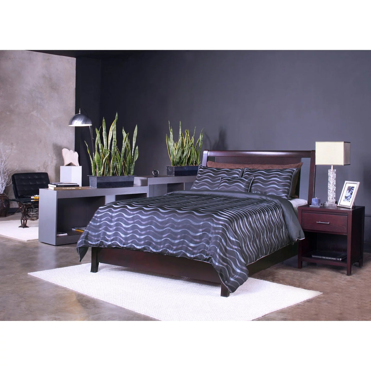 Storage Sleigh Bed I380421