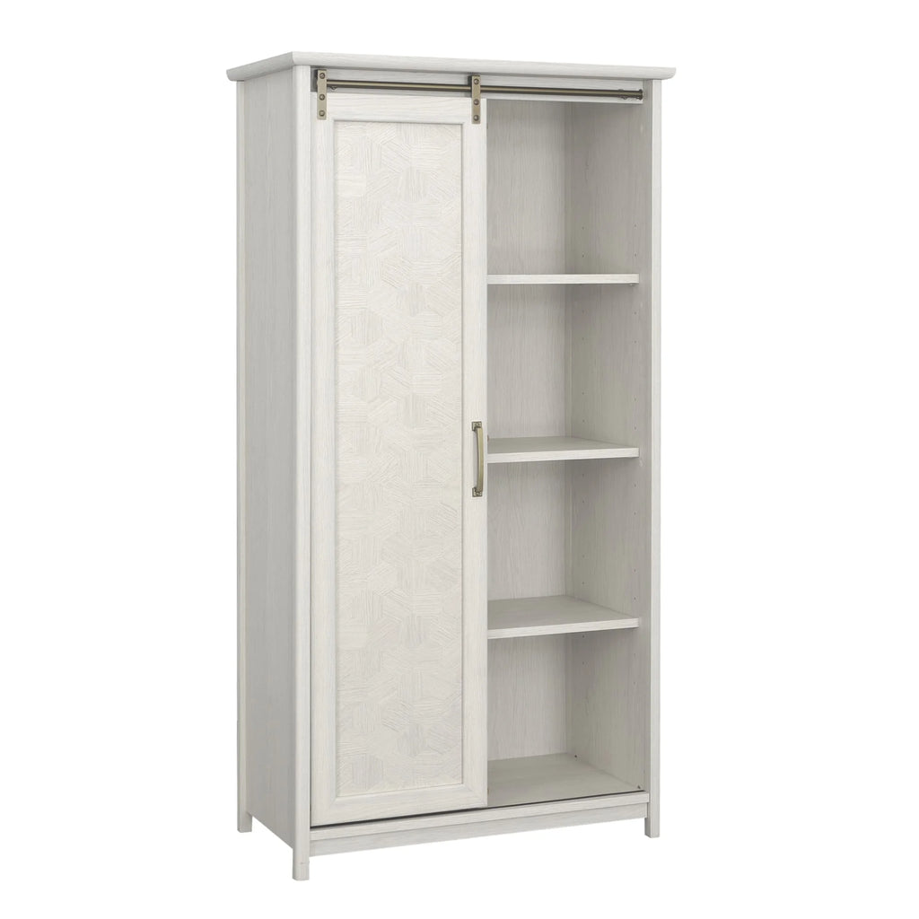 Glacier Oak Engineered Wood Storage Cabinet B9540
