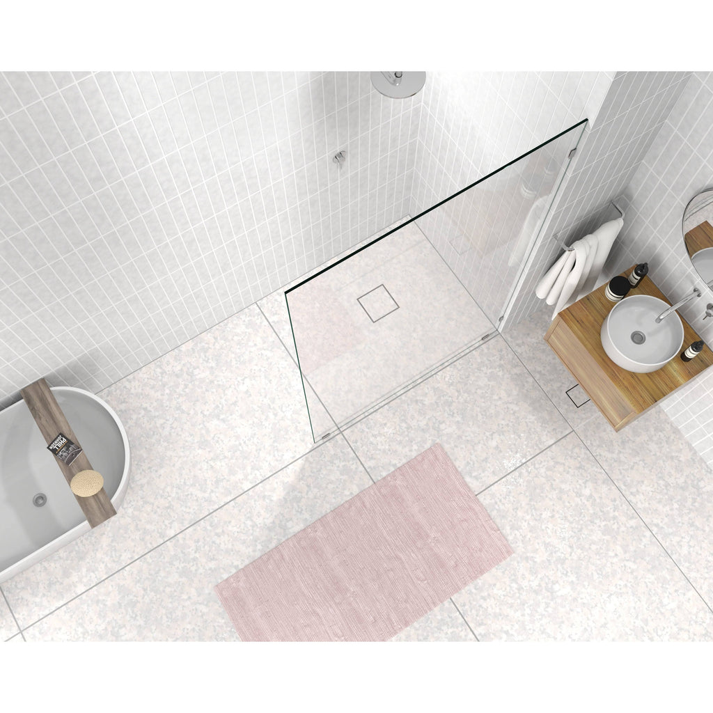 78x22 Frameless Shower Door Oil Rubbed Bronze C2669