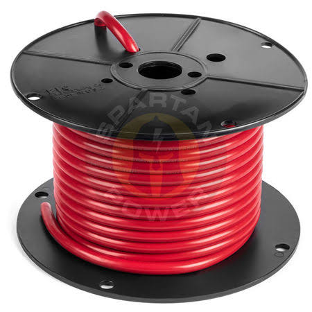 2/0 AWG 50 ft Red Battery Cable with Reel Y3999