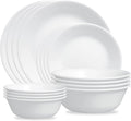 16-Piece White Dinnerware Set, Service for 4 J3786